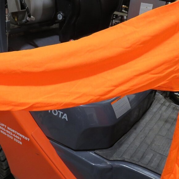 BOGO! Gildan Ultra Cotton long sleeve bright orange adult large work Tee casual - Picture 3 of 3